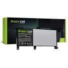 Батерия за лаптоп  ASUS X556U X556UV  AS111  C21N1509 7,6V 4100mA GREEN CELL, (35939664)