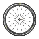 Компонент за велосипед Mavic MAVIC,, COSMIC PRO CARBON BLACK 25, w/TIRE: Yksion Pro GripLink 25; FRONT Капли Предни капли, 25138
