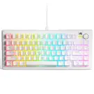 Геймърска механична клавиатура Glorious GMMK 3 75% White - Fox Linear Switches, (35938597)