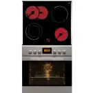 Готварска фурна + Плот за вграждане Hansa BCCI 66136030 NEW, Инокс, (13802)