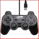 Жичен геймпад ESTILLO 703 Dual Vibration, USB, Черен, (35933061)