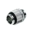Адаптер Alphacool HF, Двоен нипел, G1/4 - G1/4, Въртящ се, Сребрист, (35936734)