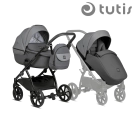 Бебешка количка Tutis Uno5 plus, 2в1, 022 Grey, (17380)