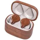 Безжични аудио слушалки бамбук AKAI BTE-W300ENC (35944492)