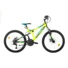 Велосипед Sprint ELEMENT DB 24", детски велосипед FULL SUSPENSION