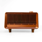 Bluetooth радио колонка Ashu AS25, 2x5W, 1800mAh, Bluetooth, Кафяв, (35946297)