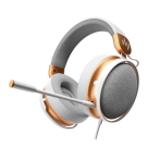 Геймърски слушалки Dark Project Sono Wired - White/Gold, (35939048)