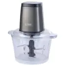 Чопър FIRST FA-5113-2-GR, стъклена купа, 4 ножчета, 500W, сив, (15845)