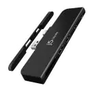 Докинг станция j5create JDD320B, за MS Surface Pro 4/5/6, USB-A Mini DP, Черна, (35934275)