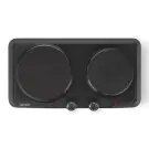 Двоен електрически котлон First FA-5083-5, 2500W, Чугунени плочи, Черен, (18060)