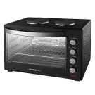Електрическа фурна с котлони FIRST FA-5045-5, 60 L, 3400W, Черен, (16334)