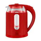 Електрическа кана стъкло ELITE GEK-1231R червена, (35944554)