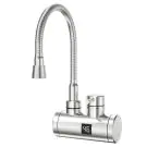 Елeктрическа смесителна батерия ELITE EHSD-2585, Стенен монтаж, Инокс, (22124)