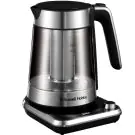 Електрическа кана Russell Hobbs Attentiv 26200-70, 3000W, 1.7 l, Инфузер, Температурен контрол, Таймер, Инокс/черен, (35944721)