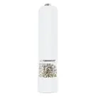 Електрическа мелничка за сол и пипер Esperanza Malabar EKP001W, LED, Работа с 1 бутон, Бял, (999EKP001W)
