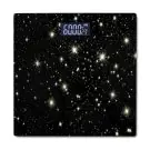 Електронен кантар Rosberg R51650G, До 180 кг, LCD дисплей, 2 x AAA, Черен/Звезди, (21257)