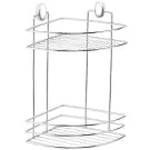 Етажерка за баня Metalife DKB-716, 18x18x30 см, 2 нива, Хром, (17983)