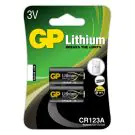 Батерия литиева Фото GP CR-123 3V, (35932583)