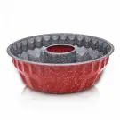 Форма за кекс Voltz V51223RE, 26.5 см, Мраморно покритие, Червен, (55551223RE)