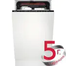Съдомиялна за вграждане AEG FSE72537P, 10 комплекта, Air Dry, Auto Sense, Бял, (21786)