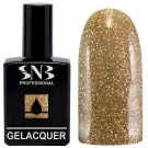 Гел лак SNB 277 ВИВЕТ, Златен, Брокат, 15 мл, (35924137)