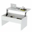 Холна маса Furny Home 756FRN2815, 90x52 см, Разгъваща се, Бял, (12371)