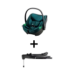 KinderKraft кошче за кола I-Care Harbor Blue + Isofix база, (35948393)
