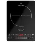 Индукционен котлон Tesla IC400B, 2000W, Touch screen, LED дисплей, 9 програми, 8 нива на мощност, Таймер, Черен, (12658)