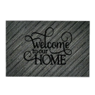 Изтривалка за входна врата Chilai Home 877CHL1163, 45x70 см, PVC, Сив/Черен, (877CHL1163)