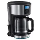 Кафемашина Russell Hobbs 20680-56 Buckingham, 1000 W, 10 чаши, 1.25 l, 24-часов таймер, Противокапкова система, Черен/сребрист, (35946292)