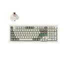 Механична клавиатура Keychron Q5 Max QMK Shell White - Gateron Jupiter Brown, (35938753)