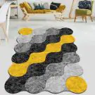 Kилим Chilai Home 286CHL4492, 120x160 см, Кадифени нишки, Полиестер, Сив, (11450)