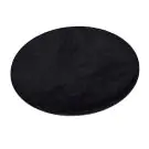 Kилим Chilai Home 882CHL1042, диаметър 90 см, Aнтибактериални акрилни нишки, Черен, (882CHL1042)