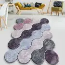 Килим Chilai Home 959CHL2327, 80х120 см, Полиестер, Антибактериален, 10 мм, Многоцветен, (12631)