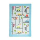 Килим за детска стая Chilai Home 876CHL1065, 100% Кадифена тъкан, 100х160 см, Антибактериален, Многоцветен, (876CHL1065)