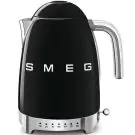 Регулируема термокана SMEG KLF04BLEU, 50s Style, 2400W, 1.7L, Черен, (19902)