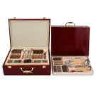 Комплект прибори за хранене Bohmann BH-BP A84-SM, 84 бр, Дървена кутия, Инокс, (20577)