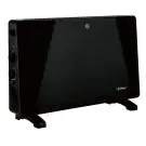 Конвектор за под Rosberg R51974ET, 2500W, 3 степени, Турбо, Термостат, Авто. изключване, Черен, (22184)