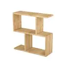 Конзола Kalune Design 854KLN2804, 60х60 см, 3 нива, Меламиново покритие, Кафяв, (854KLN2804)