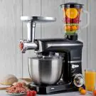 Кухненски робот 3в1 Royalty Line RL-PKM1900.7BG, 1900W, 6,5 литра, Блендер, Миксер, Месомелачка, Черен, (13130)