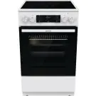 Готварска печка със стъклокерамичен плот Gorenje GEC5C42WG, 70 литра, бял, (13742)