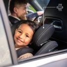 Kinderkraft I-Guard Airflow PRO столче за кола 61-105 cm BLACK, (35948325)