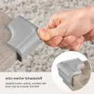 Меки протектори за ъгли Reer 82031, 4 броя, сиви, (15097)