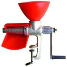 Мелачка за домати Kinghoff KH 2202, Чугун, Широк фланец, Семенен сепаратор, Сребрист/оранжев, (35944542)