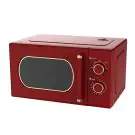 Микровълнова фурна Finlux FMO-2052 Rose, 700W, 20 литра, 5 степени, Таймер, Размразяване, Червен, (20332)