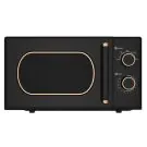 Микровълнова фурна Oliver Voltz OV51443E, 700W, 20 л, 5 степени, Таймер, Размразяване, Черен, (22245)