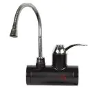 Нагревател за вода с гъвкав чучур Rosberg R57100BF, 3600W, С дисплей, До 60C, За стена, Черен, (12809)