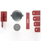 Обезопасителна закопчалка за двойни врати Reer 71081, (15256)