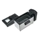 Фритюрник Heinner HDF-1800SS, 1800 W, Регулируем термостат, Таймер, 3 л, Неръждаема стомана , (19152)