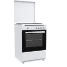 Газова готварска печка HEINNER HFSC-V60WH, 4 Горелки, Метален капак, Бял, (35922893)